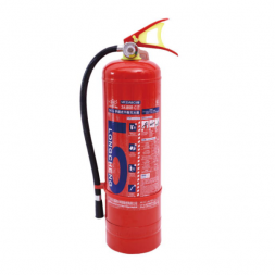 Portable dry powder fire extinguisher